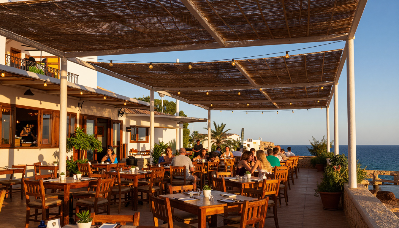 A qué hora se come de verdad en Ibiza en agosto