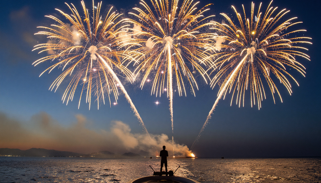 Sant Bartomeu in Sant Antoni: 200 drones on 23 August, fireworks on the 24th